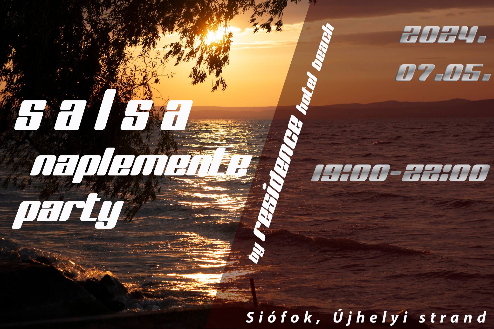 Latin ritmusok és naplemente a vízparton - Siófok